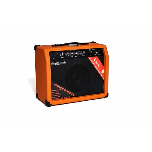 Bosstone GA-30W Orange Гитарный усилитель Мощность 30 Ватт Динамик 8 Чувствительность 70 дБ 9914₽