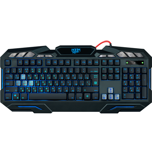 Defender Клавиатура Doom Keeper GK-100DL RU 45100 Игровая клавиатура 3-х цветная19 Anti-Ghost 392000₽