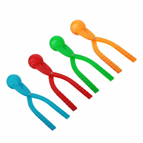 SILAPRO Снежкостроитель пластик 34х10см 4 цвета 6 штук 976₽