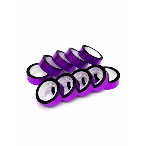 Обмотка для гимнастических обручей фиолетовая 10 катушек