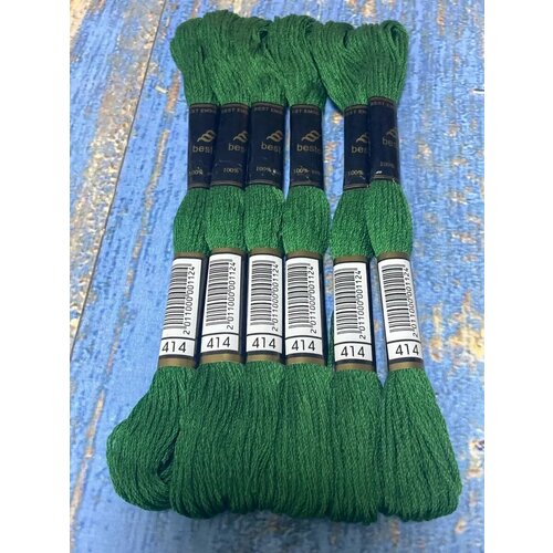 Набор ниток мулине Bestex нитки для вышивания и рукоделия вышивка крестом мулине