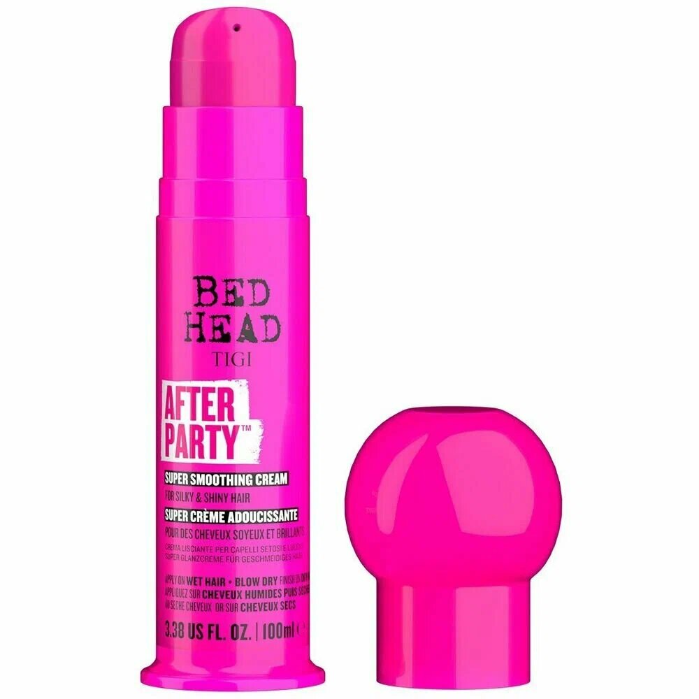 TIGI Bed Head After-Party - Разглаживающий крем для придания блеска и свежести волосам 100 мл — фото 1
