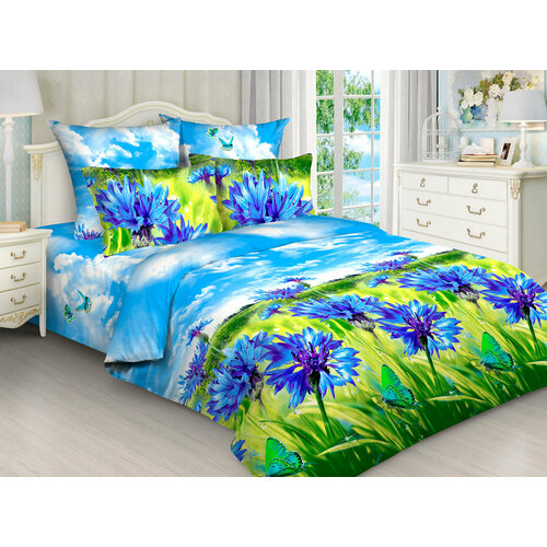 Постельное белье семейное бязь, хлопок. 3034/1