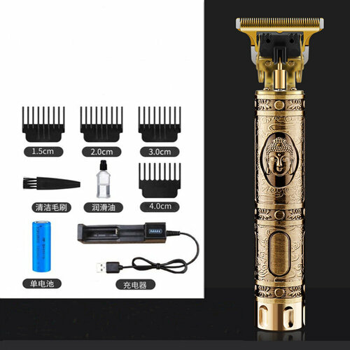 Электрическая машинка для стрижки волос в ретро стиле с зарядкой от одиночного держателя батареи Buddha Edge 51900₽