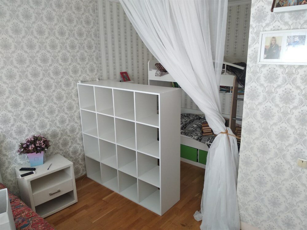 Стеллаж 16 секций (4х4) / Белый / Гл. 31 см / серии CTELLAGE. — фото 1