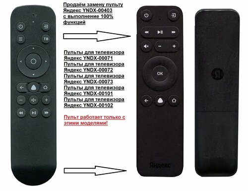 Пульт Яндекс YNDX-00403 RC4671601/01BR — купить в интернет-магазине ...