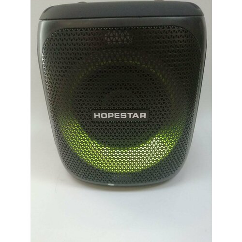 Беспроводная колонка Hopestar Party 100 с караоке микрофоном черный 1099000₽