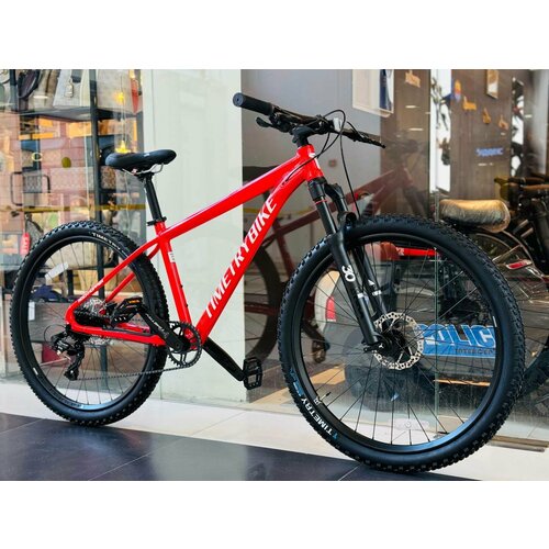 Велосипед горный скоростной TimeTry ТТ251 10s 275 дюймов взрослый мужской и женский для прогулки скоростной спортивный велик красный 54990₽