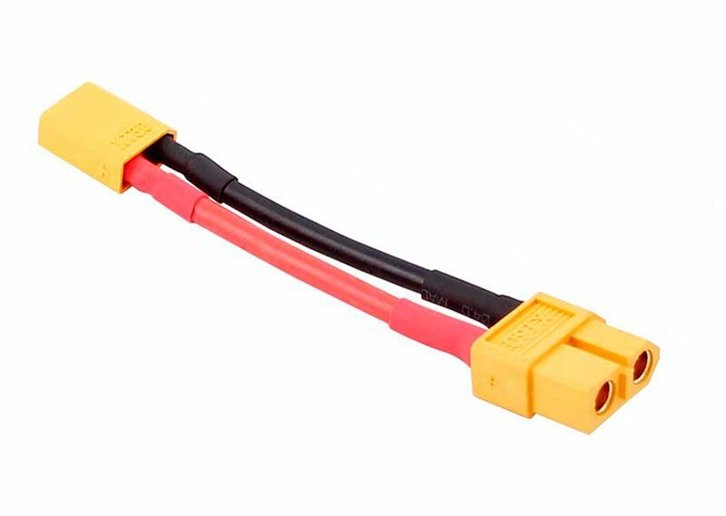 Адаптер-переходник Amass XT60-F "мама" на XT30-M "папа" AM-XT60F-XT30M