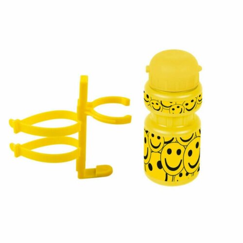 Фляга VENTURA KIDS 300 мл с держателем желтая 5-340214 830₽