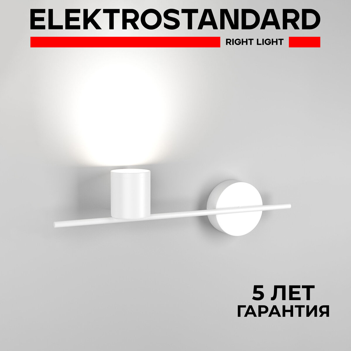 Настенный светодиодный светильник Elektrostandard Acru MRL LED 1019 12 Вт 4000K цвет белый