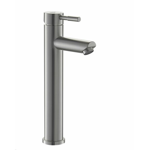 GEBERT GB11201.1 LOFT cмеситель для умывальника, высокий излив, на столешницу, нержавеющая сталь