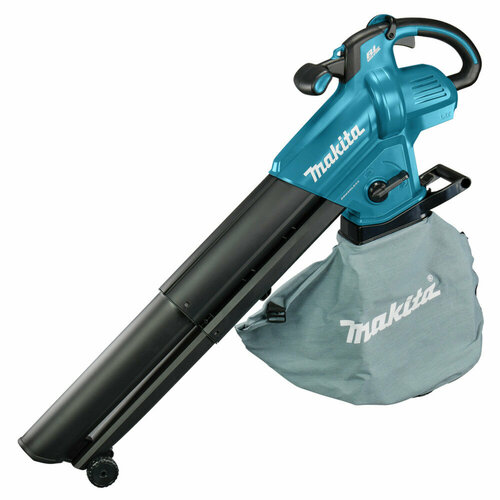 Воздуходувка- пылесос аккумуляторная Makita DUB187Z серый, синий, черный