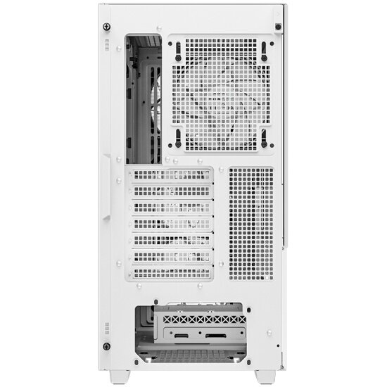 Корпус eATX Deepcool белый, без БП, боковая панель из закаленного стекла, USB Type-C, USB 3.0, audio - фото №4