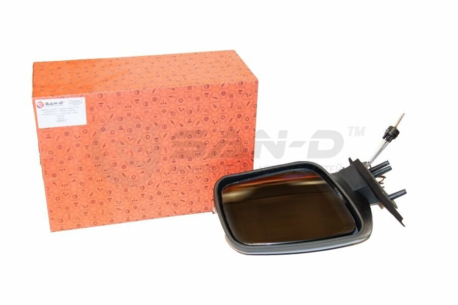 фото Зеркало наружное заднего вида механическое левое без повторителя поворота Лада Калина ВАЗ 1117 1118 1119 2192 2194 / Lada Kalina / Лада Гранта ВАЗ 2190 / Lada Granta / 1118-8201021