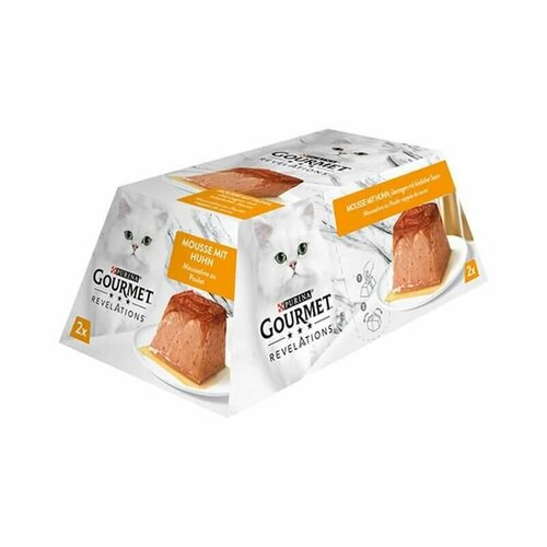 ProPlan Gourmet Revelations Консервированный корм с курицей для кошек 2х57гр