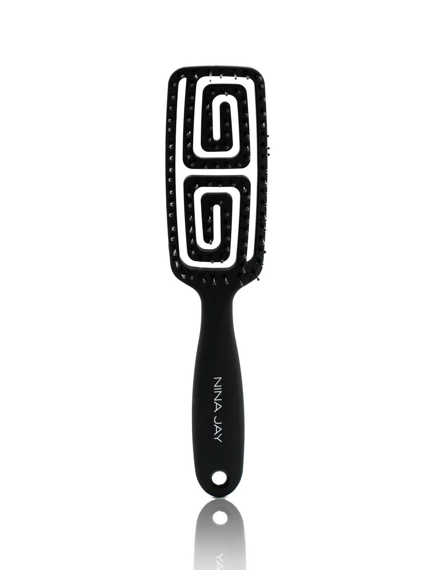 Кинетическая массажная расческа для короткой длины волос NINA JAY