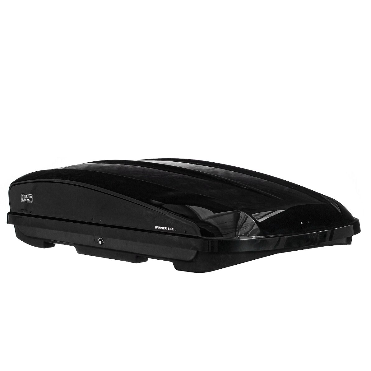 Автобокс Winner 585л (черный глянцевый) black glossy «Быстросъем» 2200х900х420 мм (арт. ET7585BG)