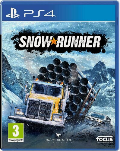 Изображение товара SnowRunner PS4 (PlayStation 4, PlayStation 5, русские субтитры)