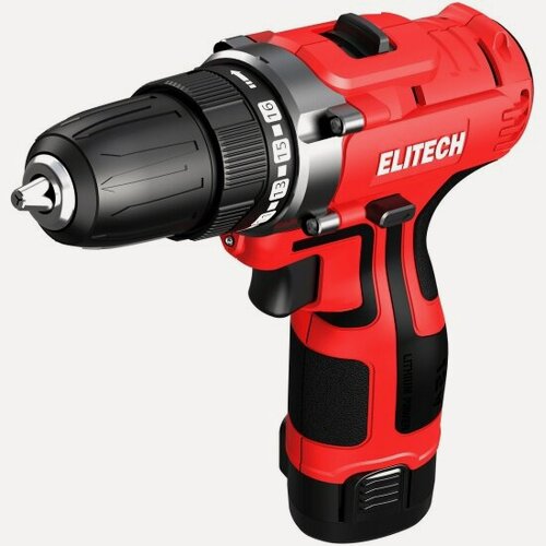 Изображение товара Дрель Elitech аккумуляторная ДА 12Л2 (E2201.043.01)