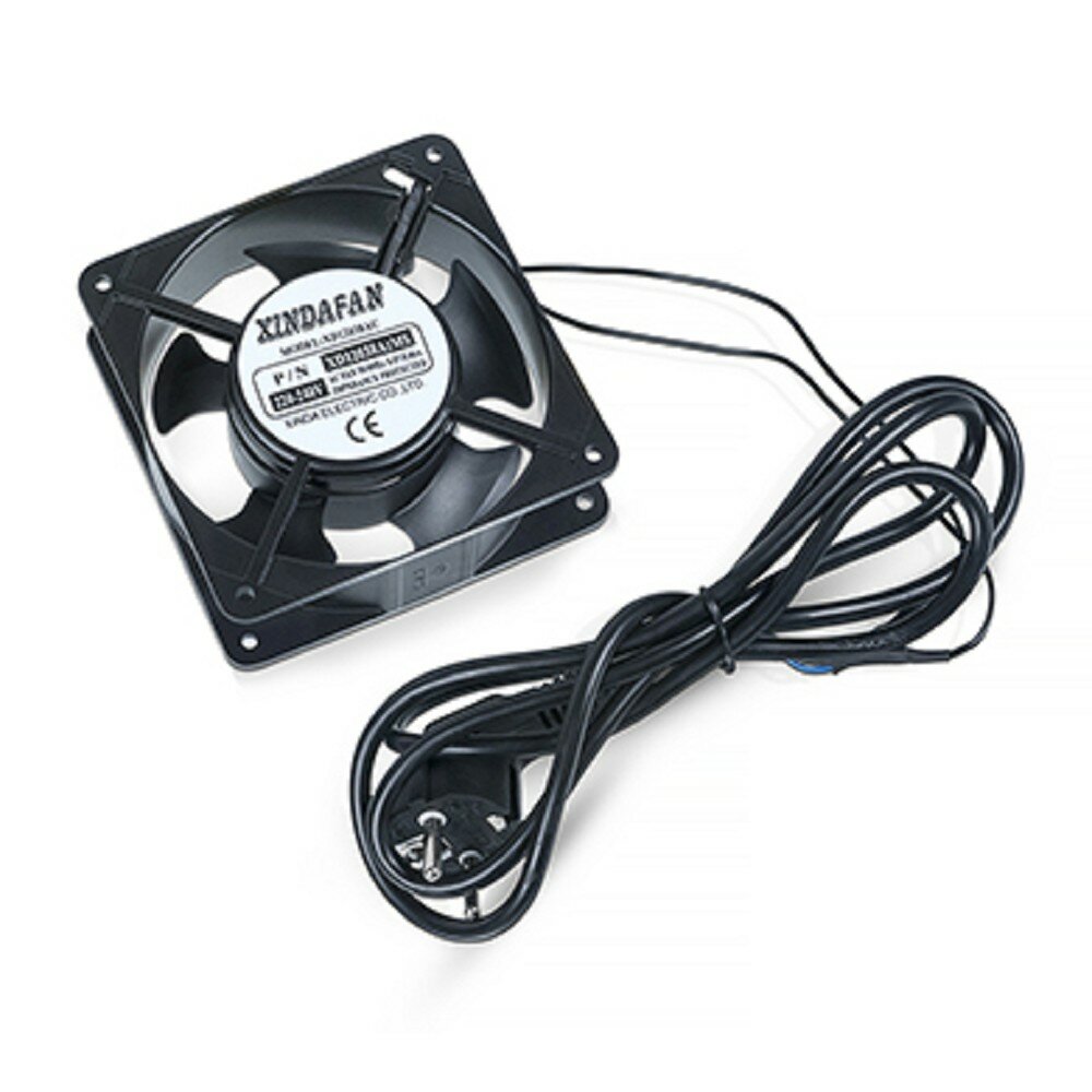 Cabeus аксессуары к монтажным шкафам XD12038A2 XD12038A2MS FD1238A2 Вентилятор для установки в настенные шкафы серии SH-05F, WSC-05D, 220В, 120 120