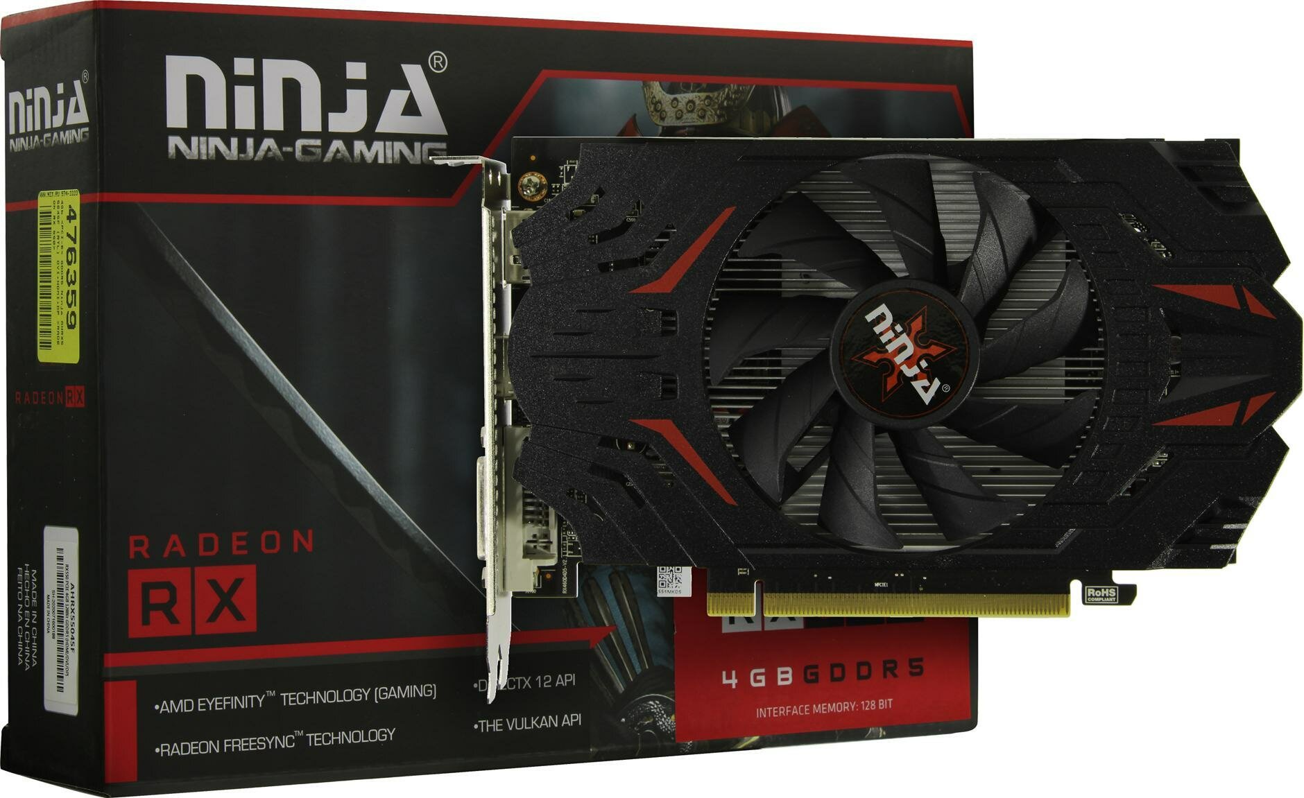 Видеокарта Sinotex AMD Radeon Ninja RX 550 (AHRX55045F)