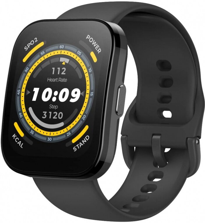 Смарт-часы AMAZFIT BIP 5 A2215 Soft Black (1.91" TN,380Х320, BT 5.2, GPS, SpO2,300мАч до 10 дней, IP68)