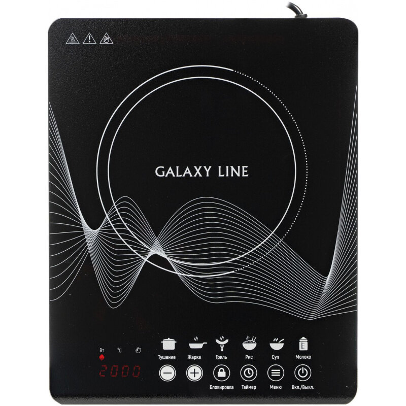 Плита Индукционная Galaxy GL 3063 черный (гл3063л)