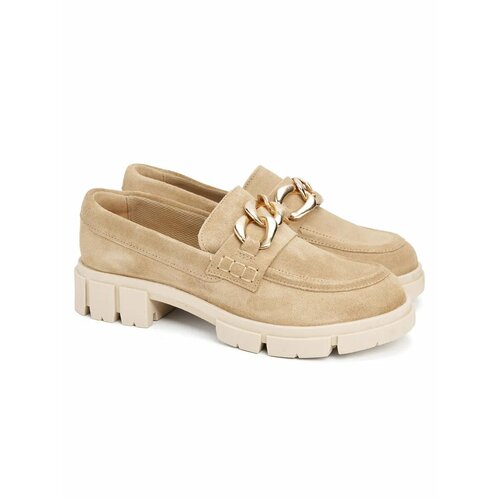 фото Мокасины clarks, размер 41, бежевый