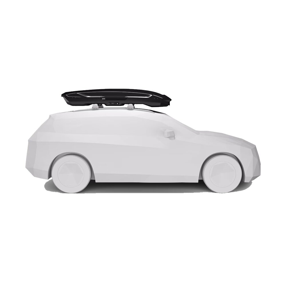 Автобокс THULE Motion 3 XXL Low, черный глянцевый, 450 л, 639500 — фото 1