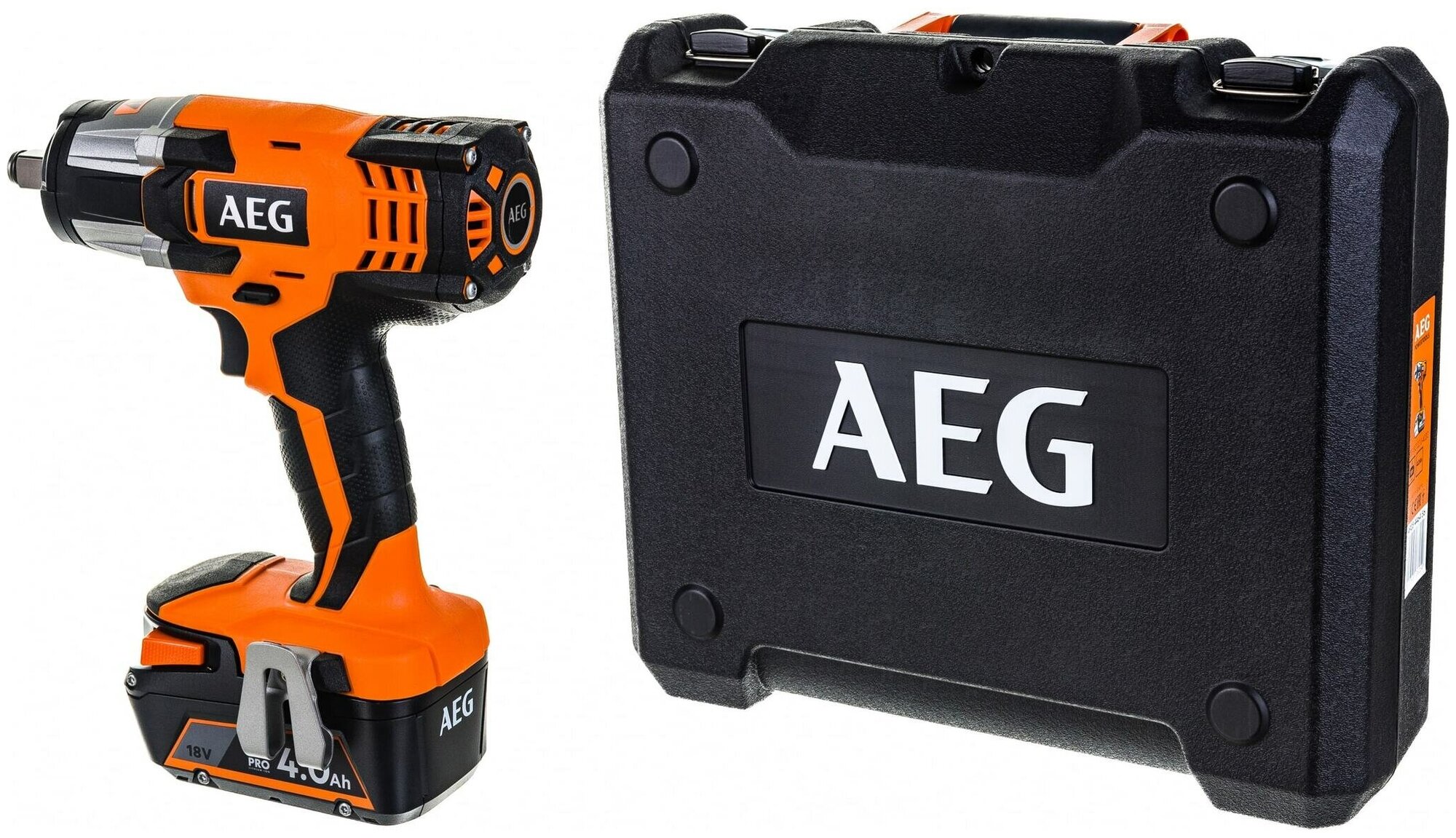 Гайковерты Аккумуляторные Компактный ударный гайковерт AEG BSS 18C 12Z Li-402C 4935446456