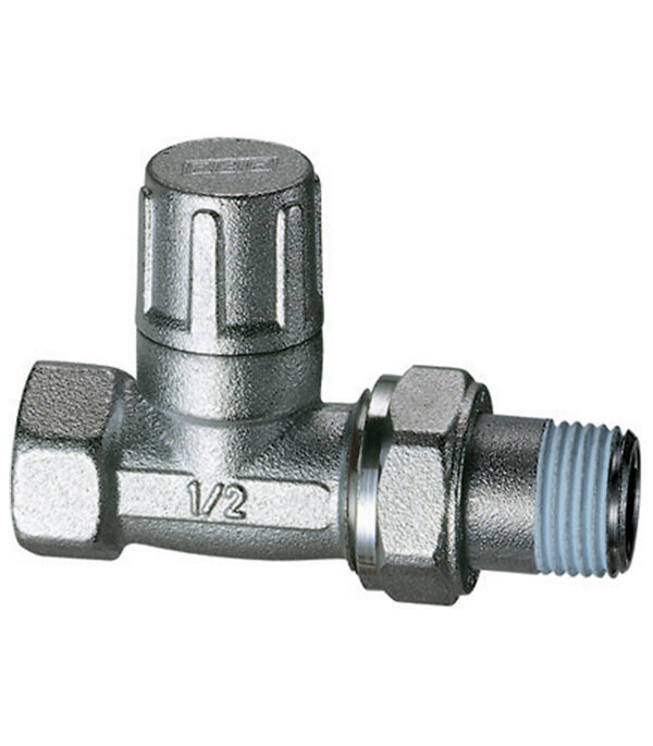 Клапан запорный Far 1/2 НРш х 1/2 ВРг для радиатора FV 1400 12