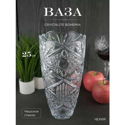 фото Ваза crystalite bohemia miranda 25 см crystal bohemia