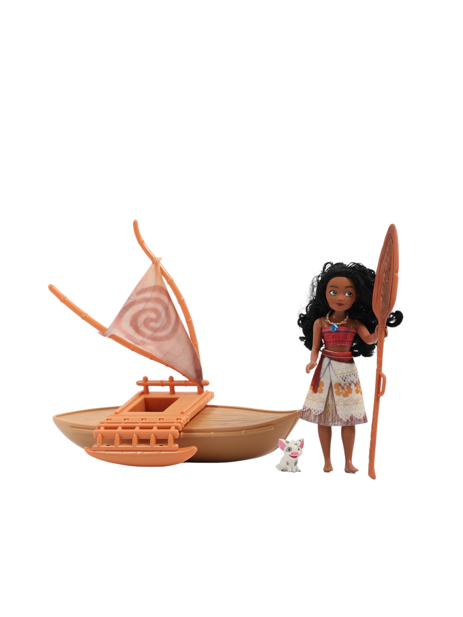 Кукла Моана и лодка (Moana) со звуком — фото 1