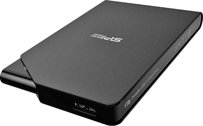 Silicon Power S03 Stream USB 3.0 1Tb (черный) - фото №2