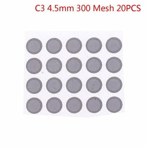 Демпфирующие сетки для наушников SD&HI, 4.5mm 300 mesh