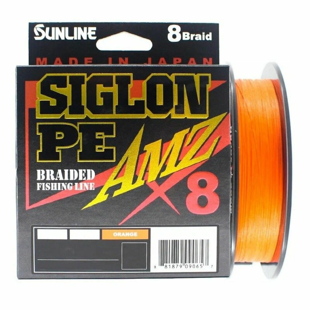 Шнур плетеный SUNLINE SIGLON PEx8 AMZ 150M(OR) #1.2/16LB