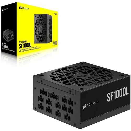 CORSAIR 1000 Вт Модульный Блок Питания SFX-ATX 30 1000 Вт 26386₽