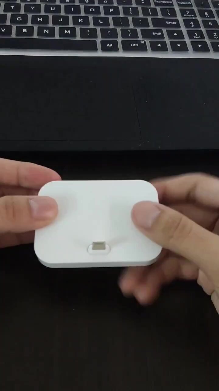 Док-станция для мобильного телефона, док-станция Dex, зарядная станция для iphone 5 6s 7 8 11 13 Pro, подставка с зарядным устройством, держатель для настольного телефона, Black B — фото 1