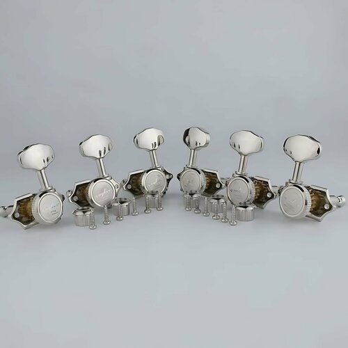 Колки 3+3 локовые Guyker GK-28NSP, никель