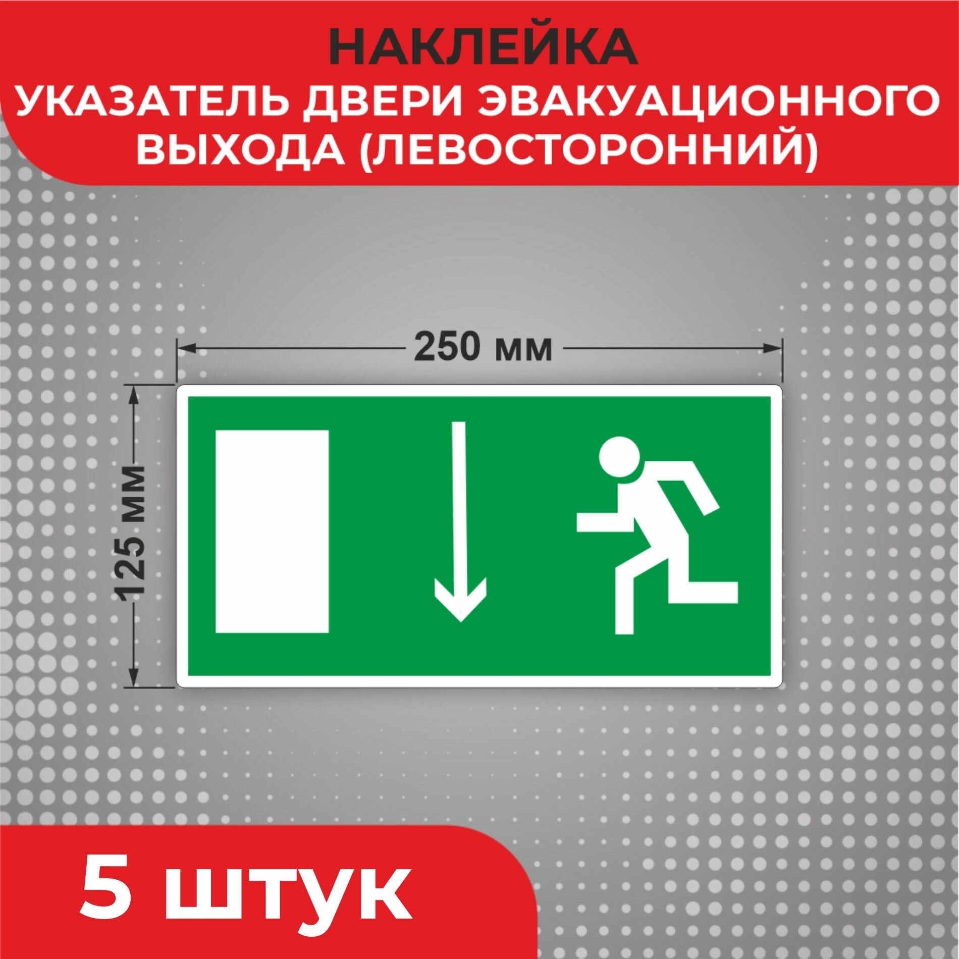 Знак наклейка Е10 