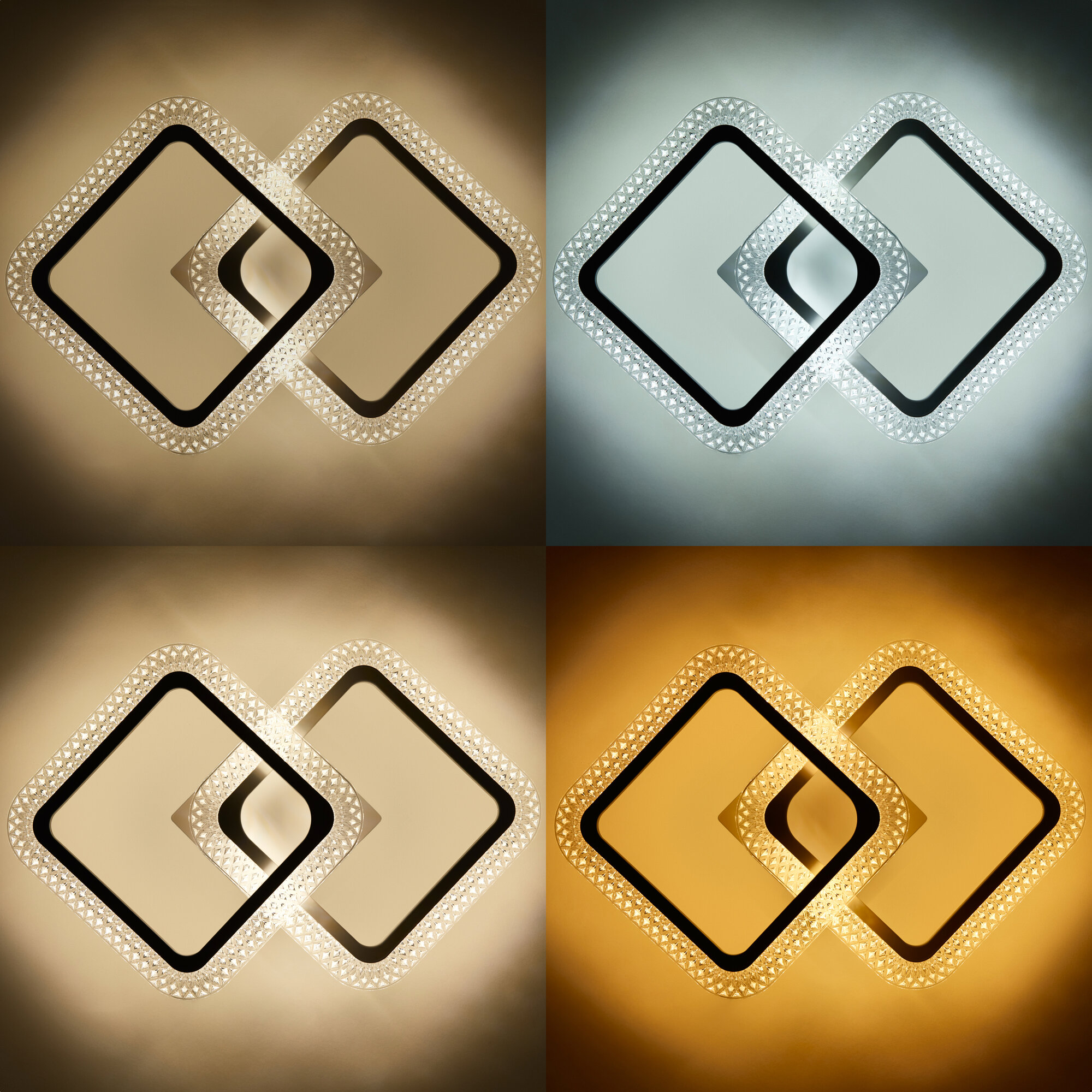 Картинки Люстра светодиодная Homsly, 44 Вт, с функцией смены цветовой температуры, ACL_017