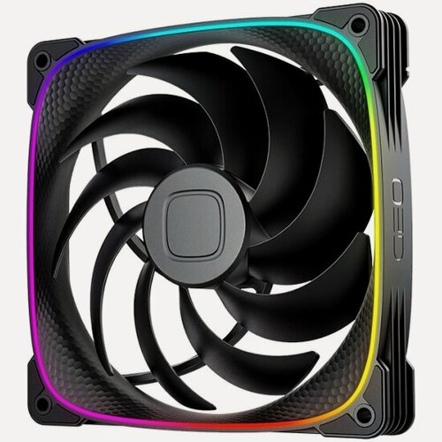 Изображение товара Вентилятор для корпуса Geometric Future Squama 2503B-14 Black (1F2503B114000)