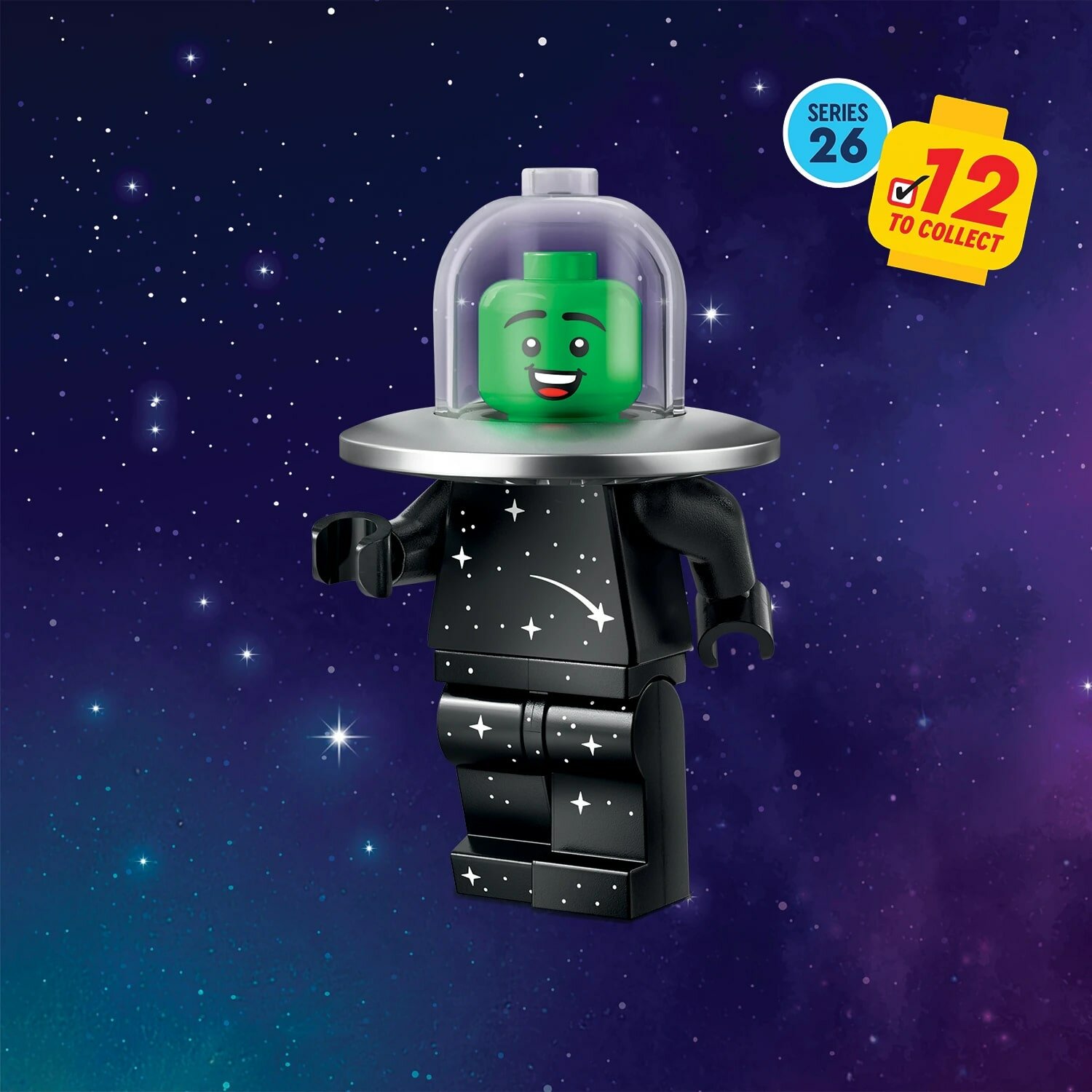 Минифигурка LEGO Парень в костюме НЛО, Series 26 (71046)