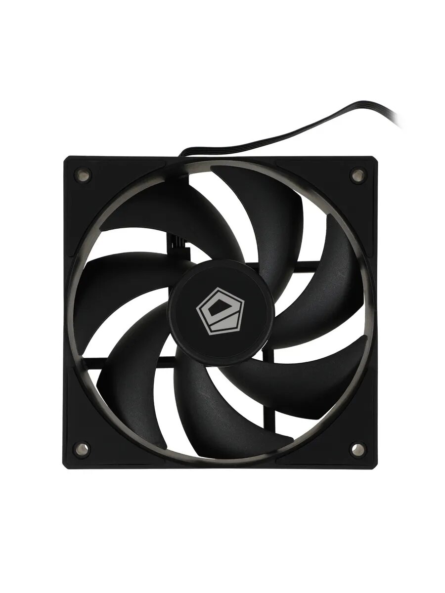 Кулер ID-Cooling AF-125-K 120x120mm черный 4-pin 14-30dB 170gr Ret