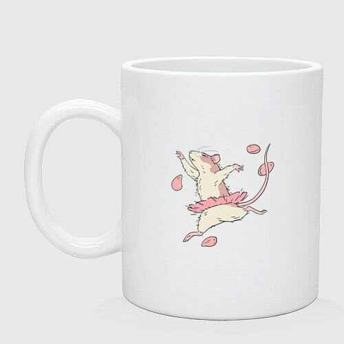 Мышь-балерина Керамическая кружка