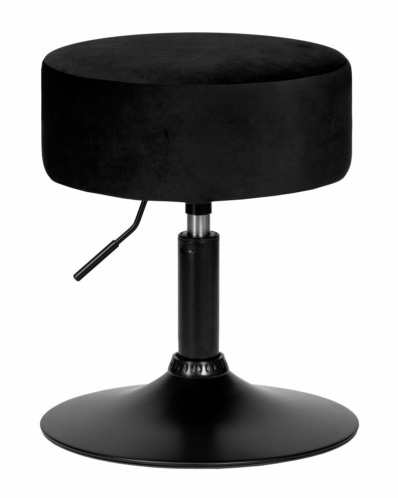 Пуф DOBRIN DANNY BLACK LM-2050_BlackBase черный велюр (MJ9-101)