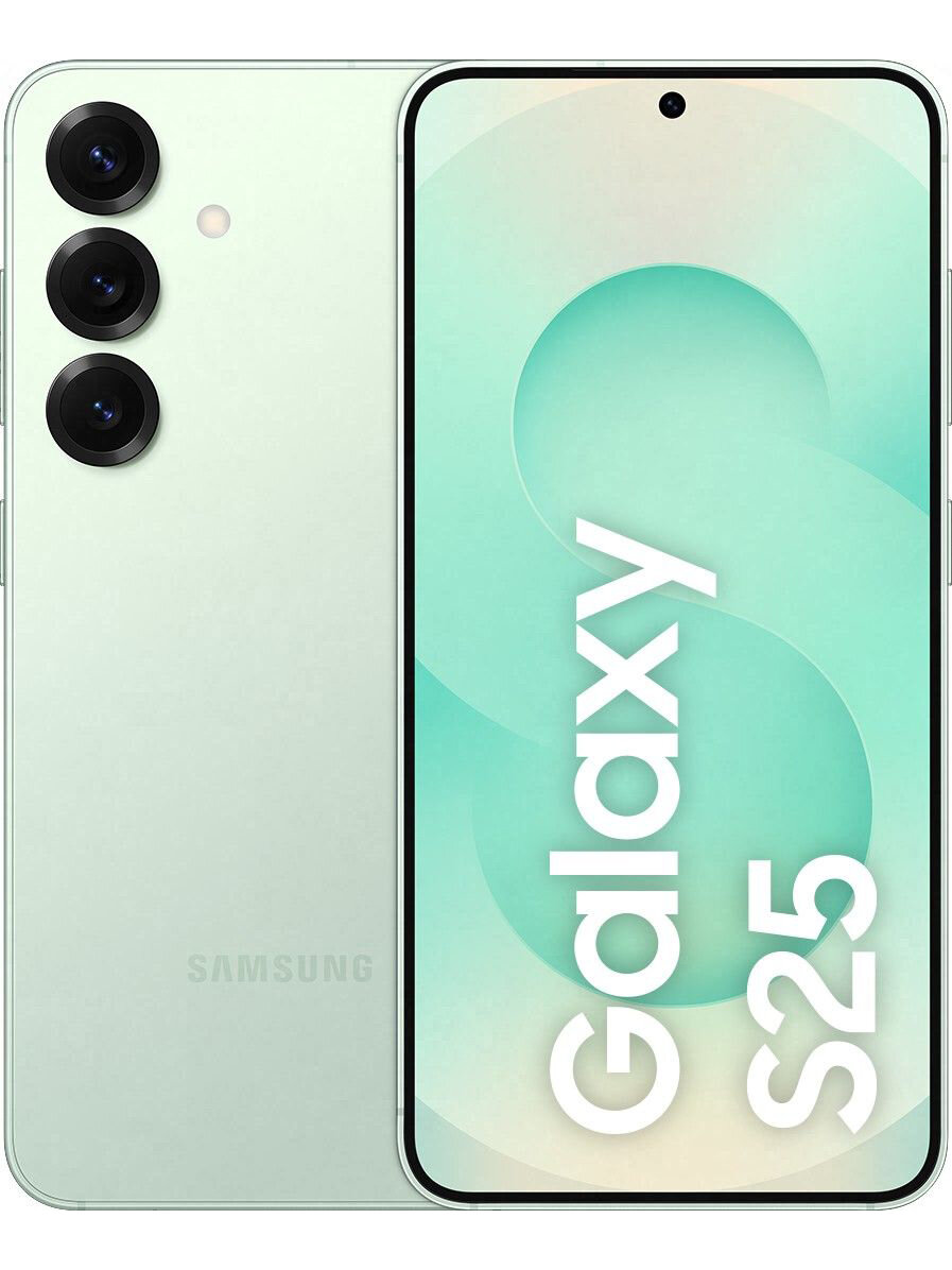Смартфон Samsung Galaxy S25 256 ГБ, мятный