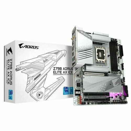 Материнская плата Gigabyte Z790 AORUS ELITE AX ICE 42632₽