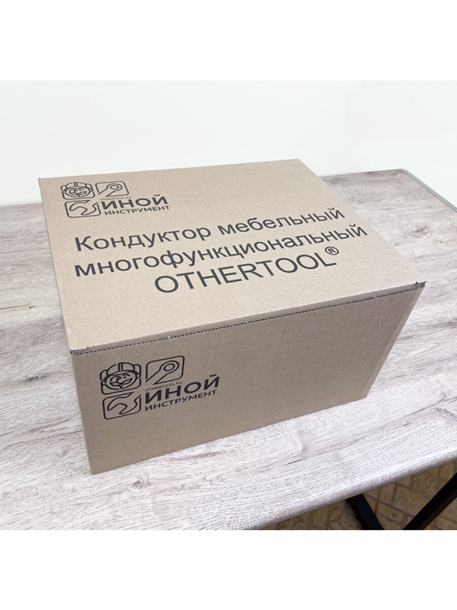 Изображение Пластина для мебельного кондуктора Иной Инструмент OT-24, для сверления